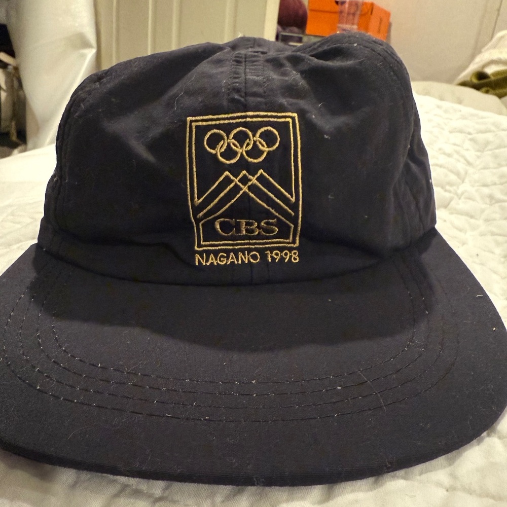 CBS Nagano 1998 Olympics Hat